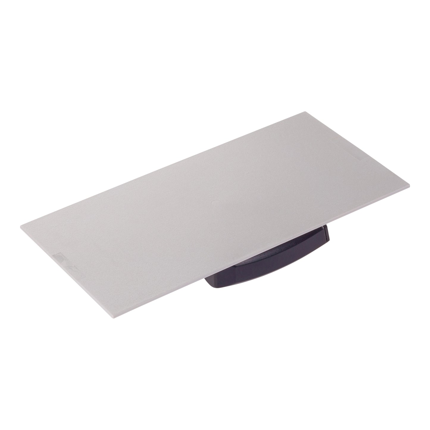Glättekelle aus ABS Kunststoff in Größe 14x28 cm grau 3mm stark von Reibebretter.shop