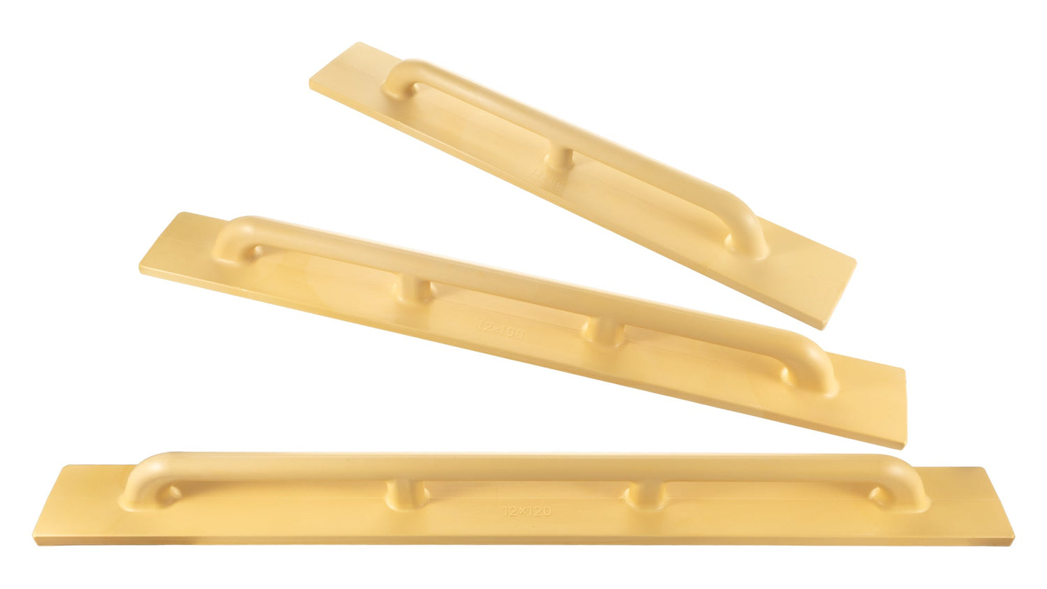 Kartätschen längliche Reibebretter aus Polyurethan Kunststoff von Reibebretter.shop