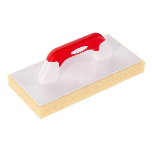 Hydroschwamm Fliesenwaschbrett Belagbrett mit Schwamm Belag Größe 14x28 cm von Reibebretter.shop retikuliert