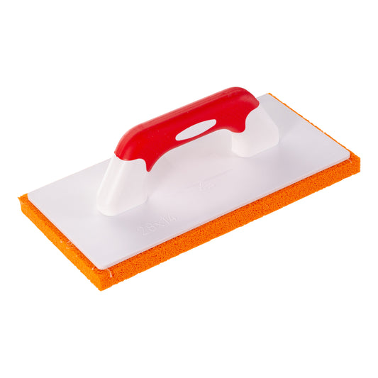 Belagbrett mit feinem Schwammgummi Größe 14x28 cm von Reibebretter.shop Schwamm fein